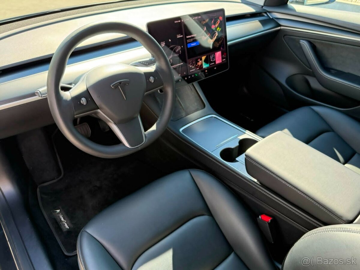 Tesla Model 3 FACELIFT LONG RANGE- AWD-tepelné-matná folia-b - 4
