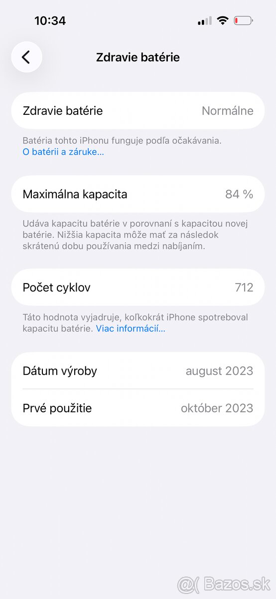 iPhone 15 256 GB Black – TOP STAV - 4
