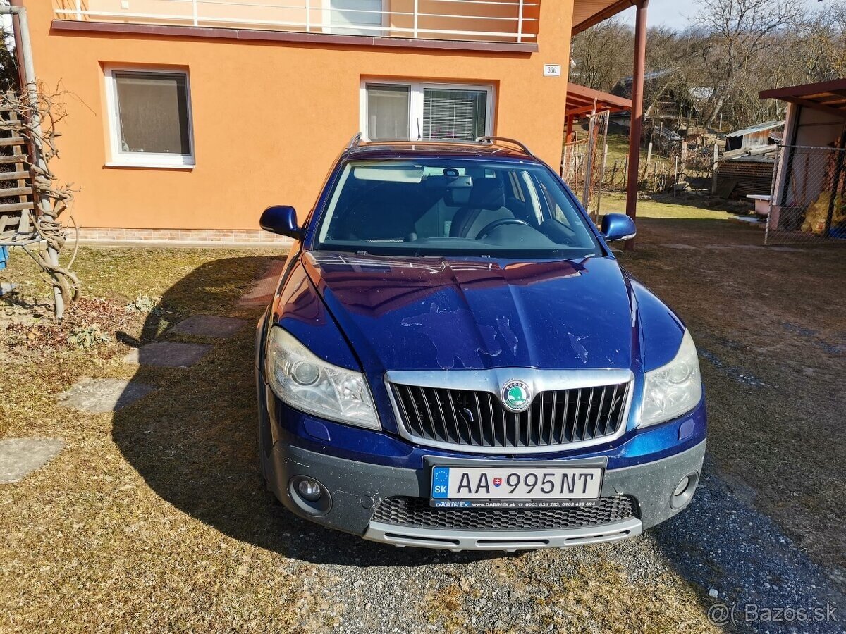 Škoda Octavia scout 2.0 TDI bmm
