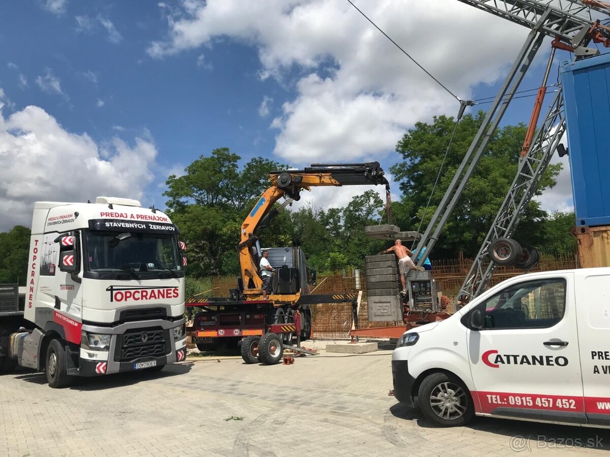 Na predaj Samo Skládací Stavebný žeriav FB GA 125 - 4