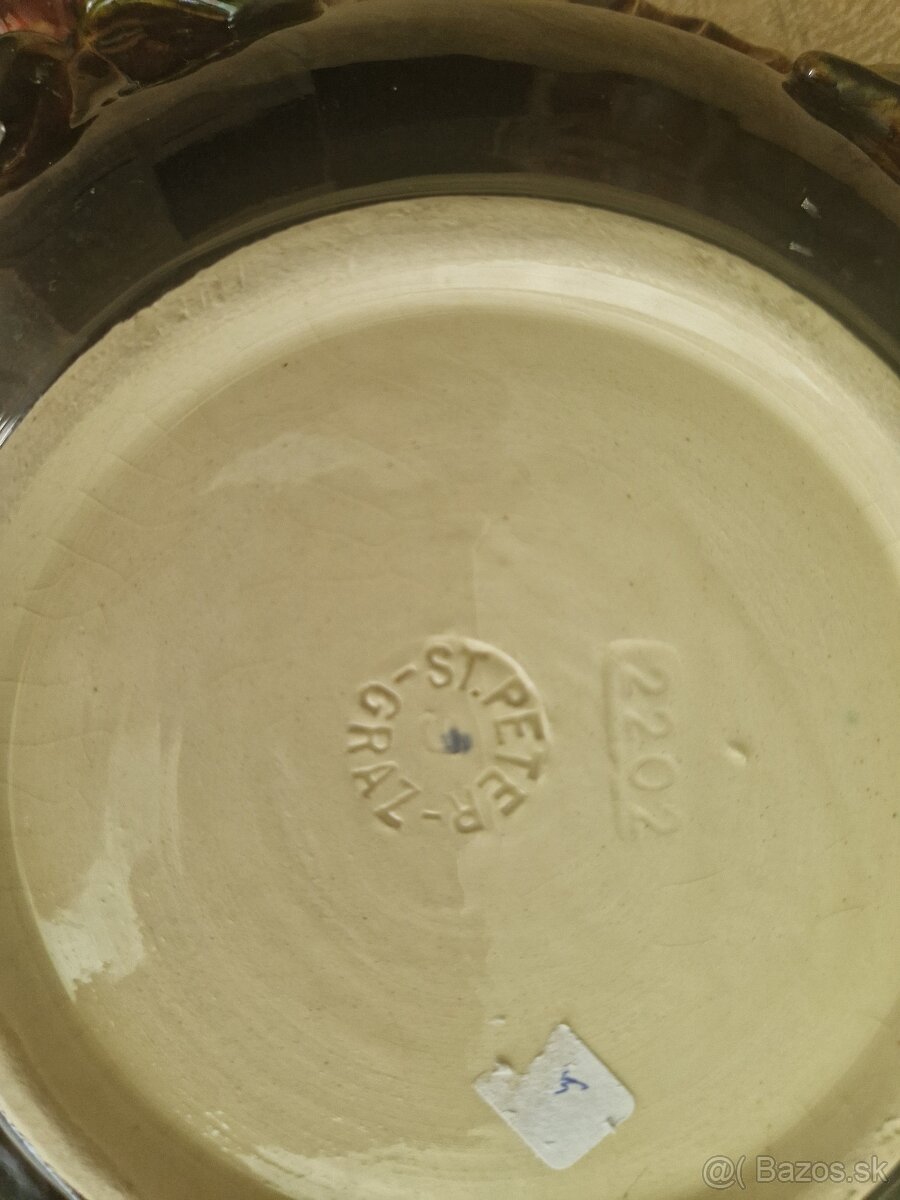 Dekoratívna keramická misa – Peter St. Graz (model 2202) - 4