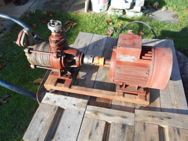 Trojstupňové čerpadlo s motorom na 380-400V - 4