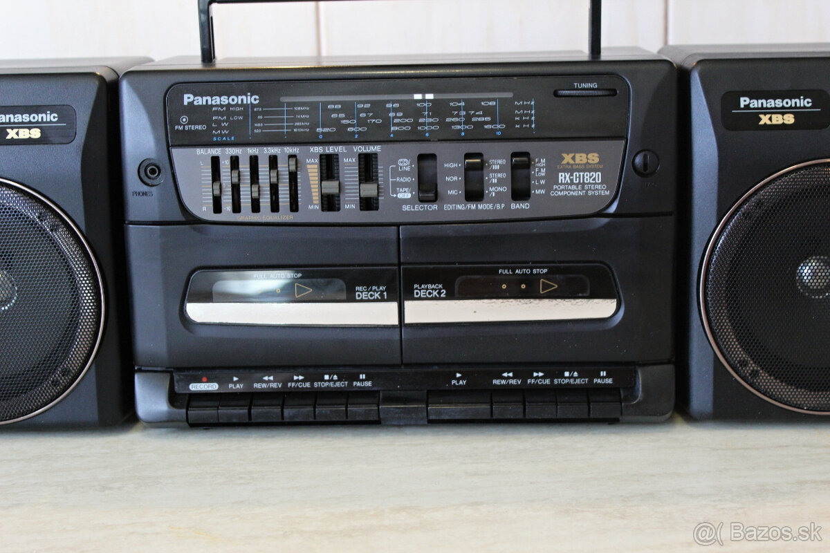 PANASONIC RX-CT820 + bluetooth modul - 4