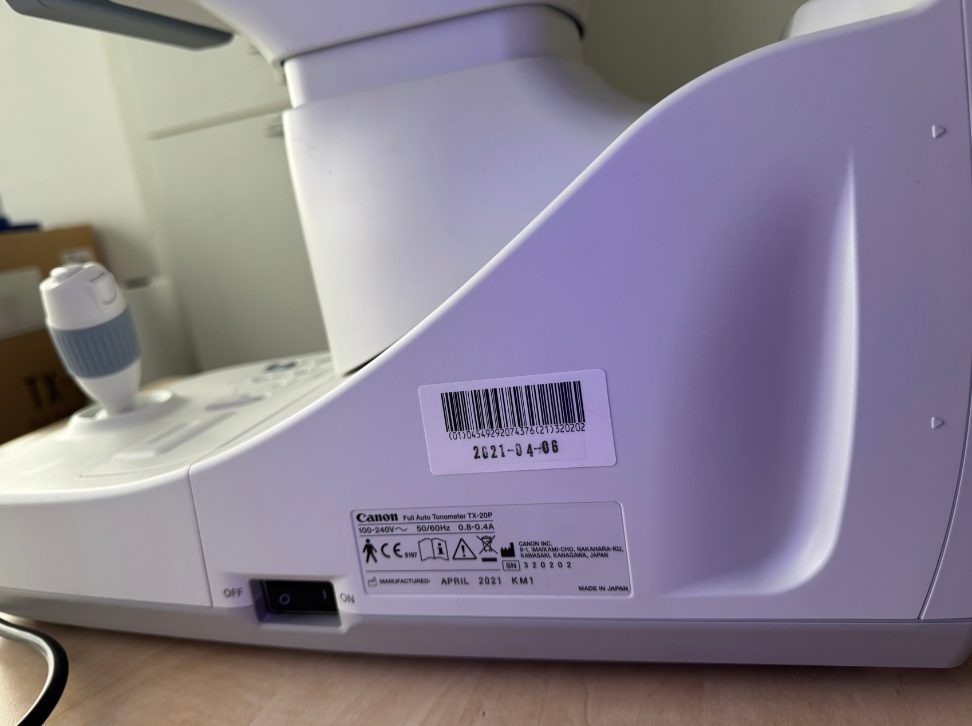 Plne automatický tonometer a pachymeter CANON TX-20P - 4