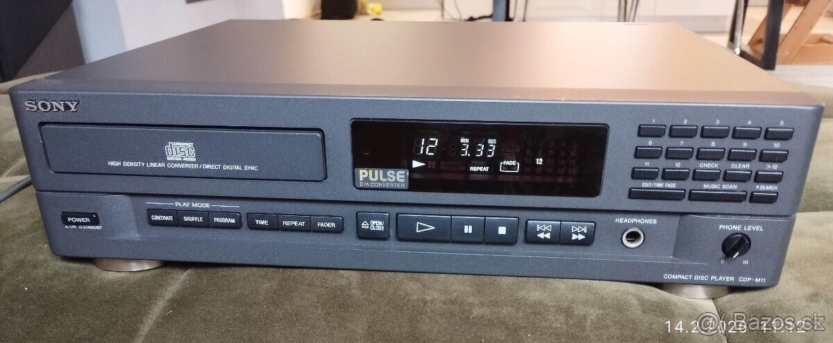 CD přehrávač SONY CDP-M11 - 4