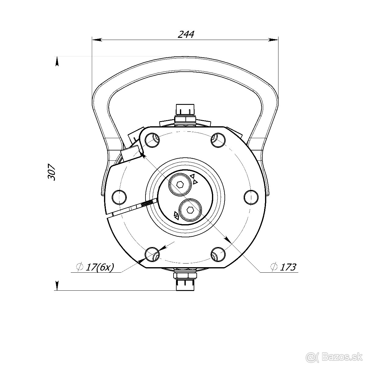 hydraulický rotátor FORMIKO 6t FHR 6FD1 - 4