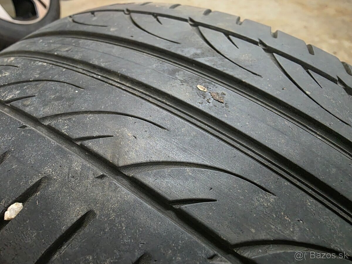 4ks 17" elektrony VW SKODA 7J ET38+215/40R17 6mm - 4