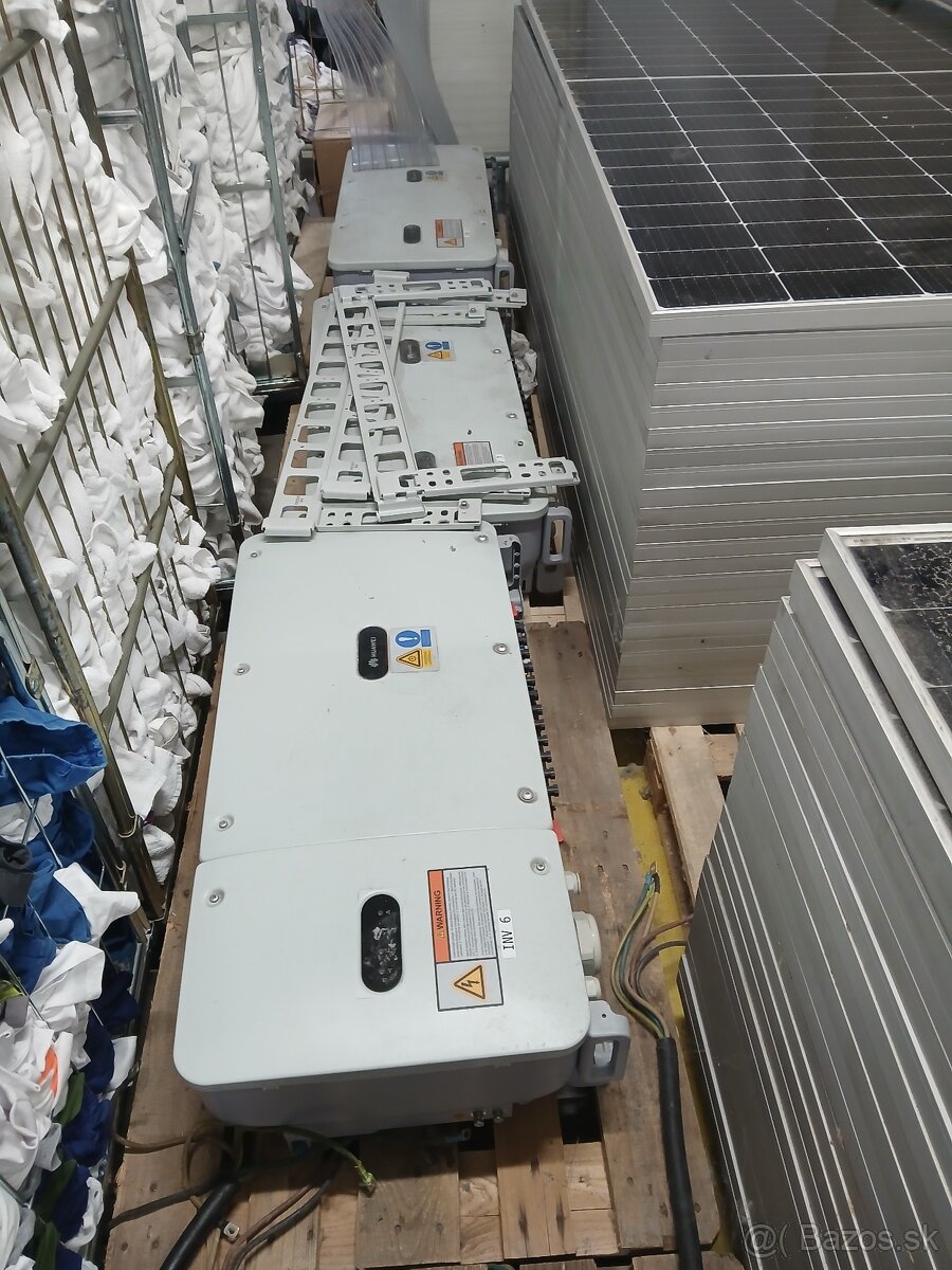 Predáj solárnych panelov cca 200 ks JinKO 545W 40.80V - 4