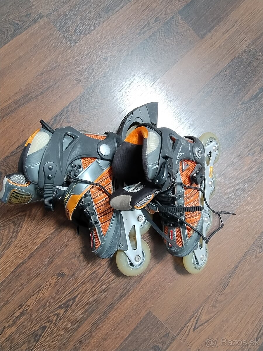 Predám dámske kolieskové korcule 37 - 4