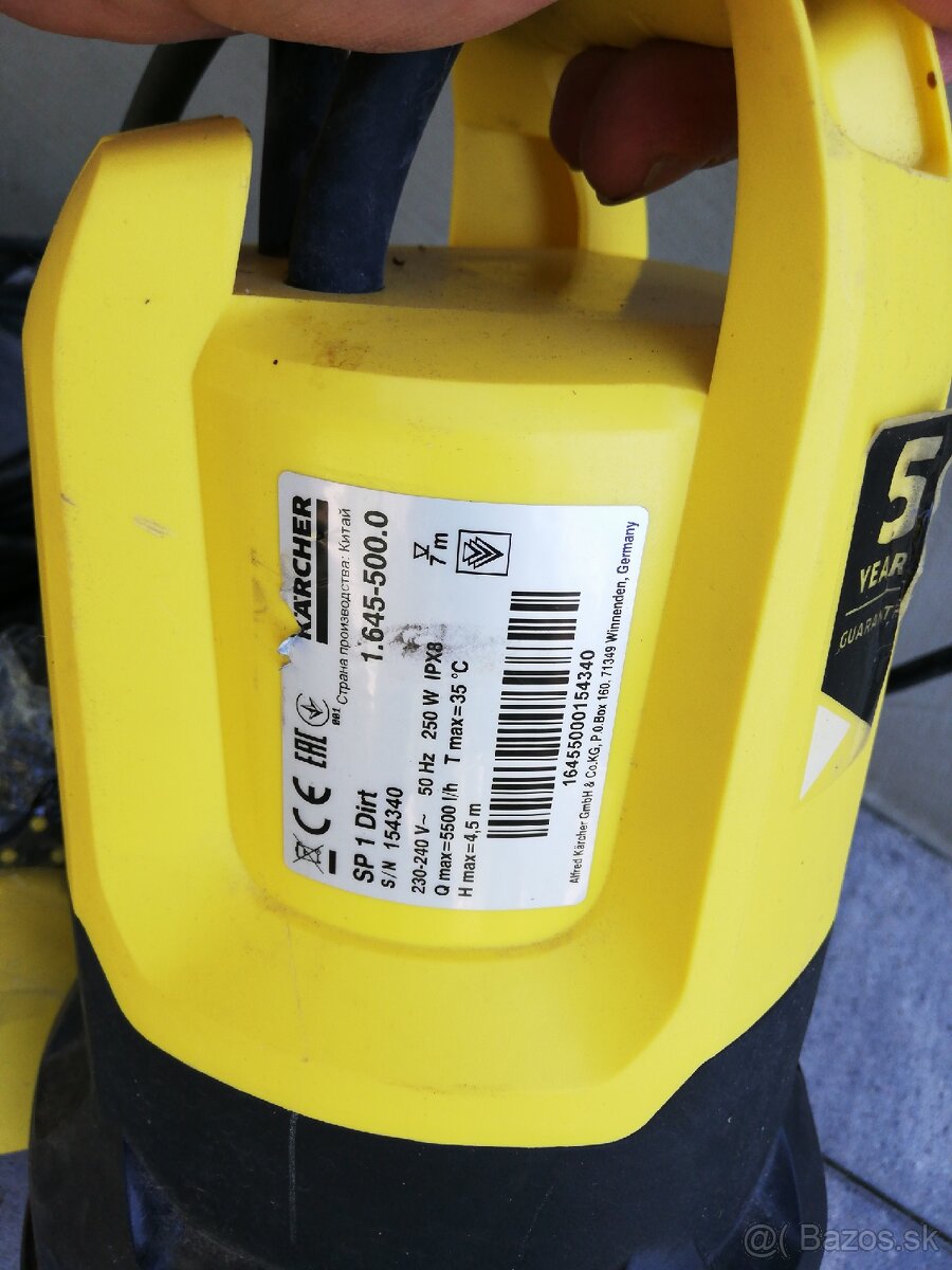 Kärcher ponorné čerpadlo 1 Dirt - 4