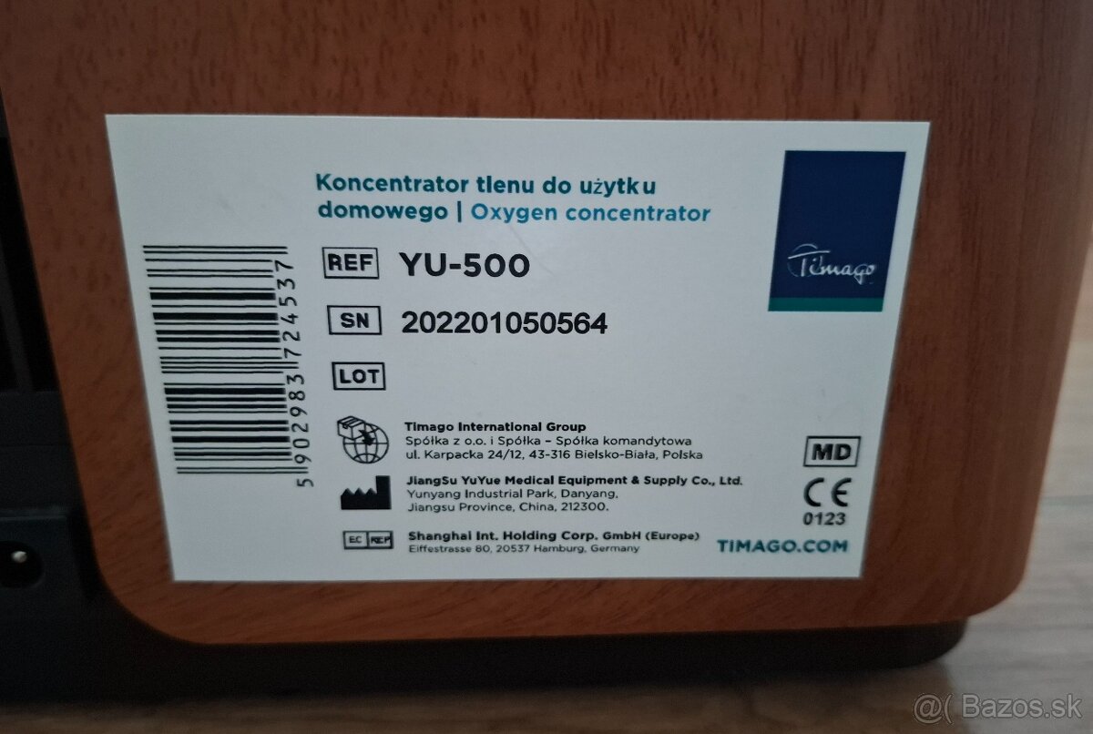 Domáci kyslíkový koncentrátor - 4