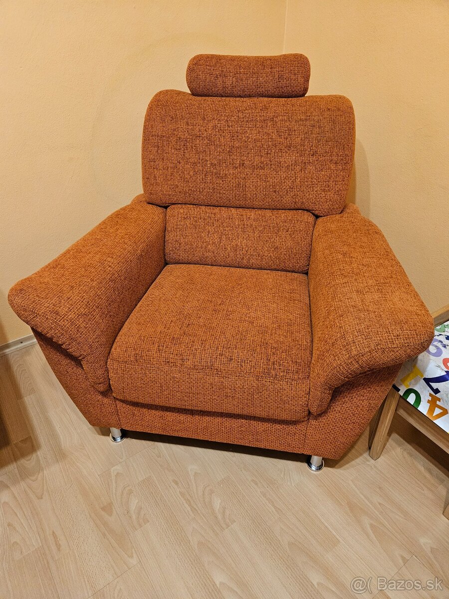 Rohový gauč s kreslom - 4