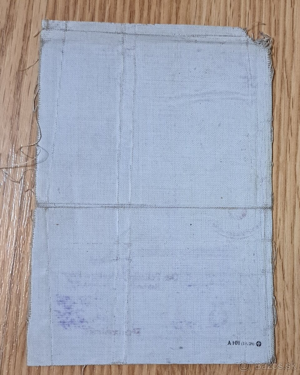 Legitimácia Kennkarte 1943, tretia ríša Nemecko - 4