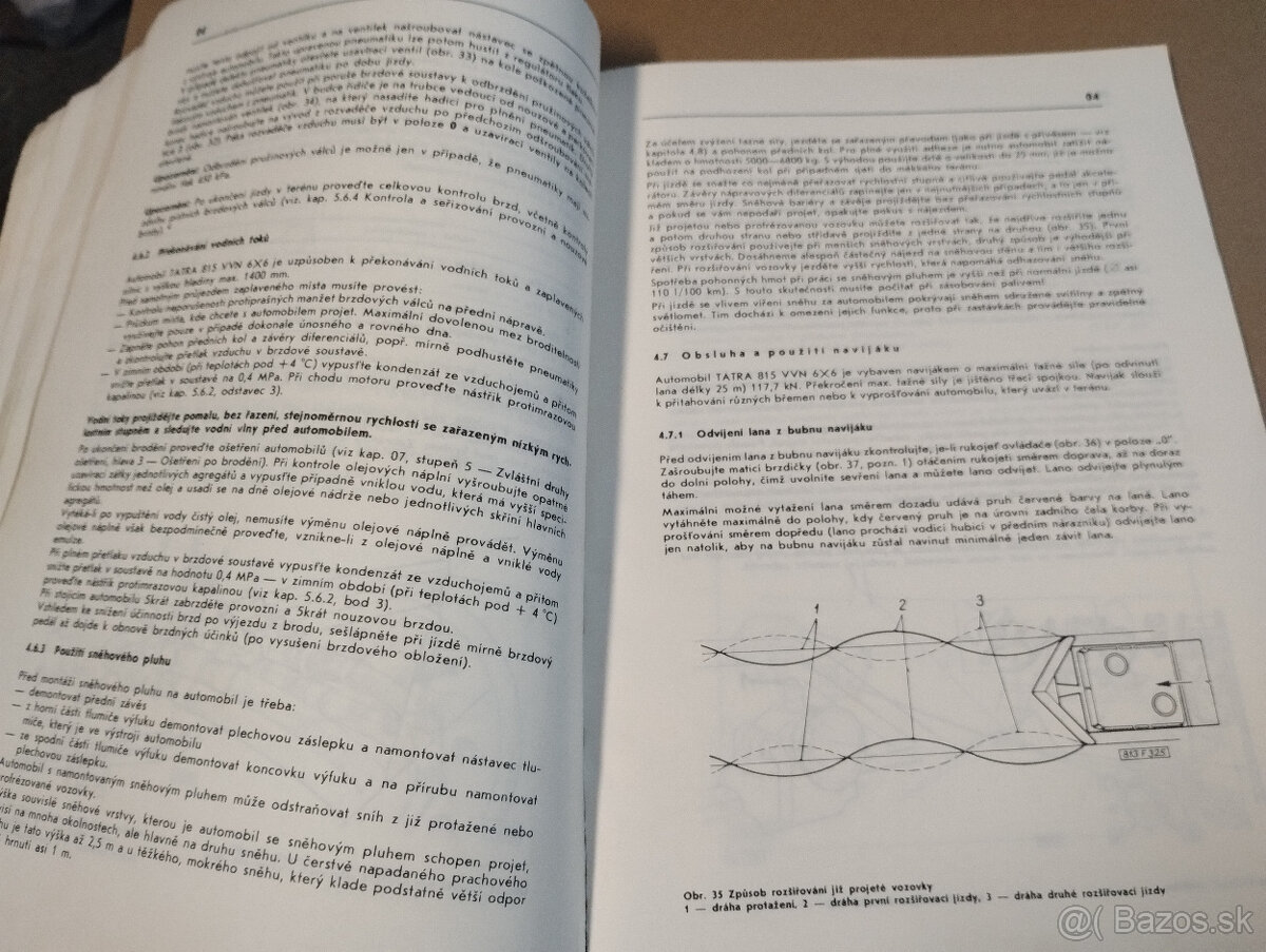 Tatra 815 6x6 VVN,príručka vodiča - 4