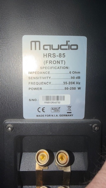 predám reproduktory Maudio HRS-85 - 4