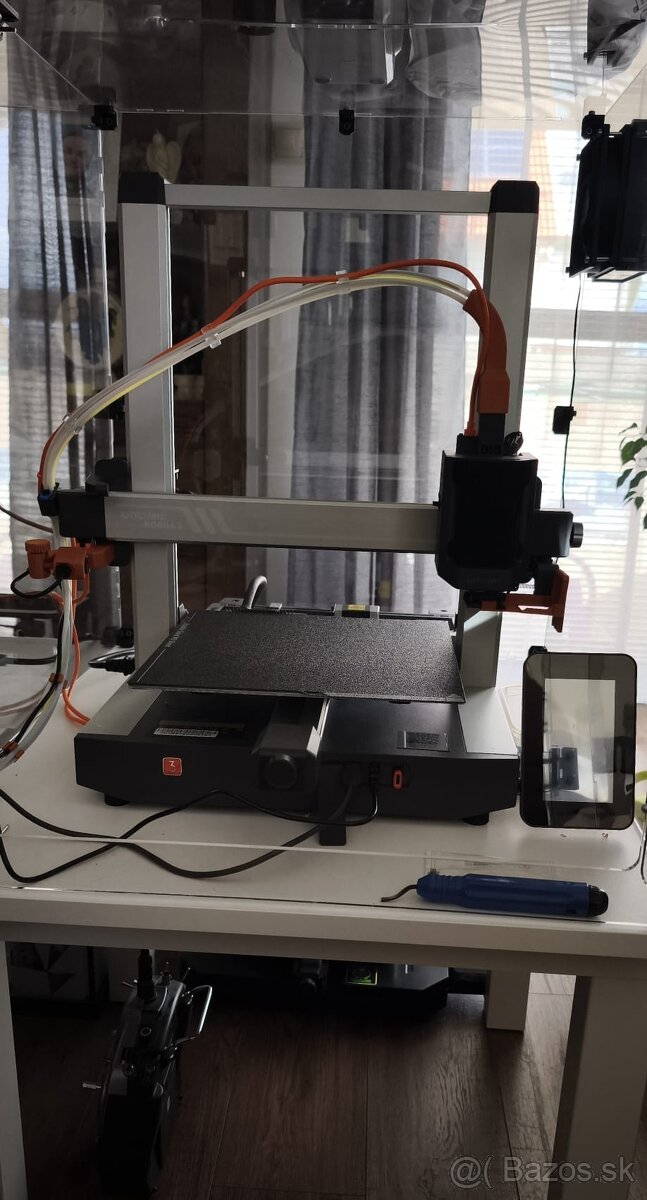 Predám Anycubic Kobra 3 V2 combo 3D tlačiareň - 4