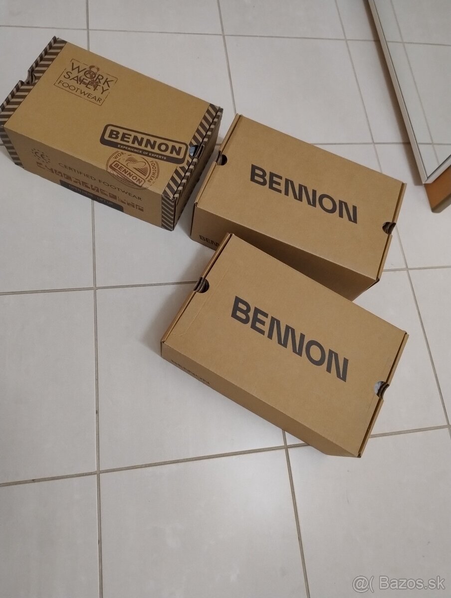 Pracovná obuv bennom č. 3x36 - 4