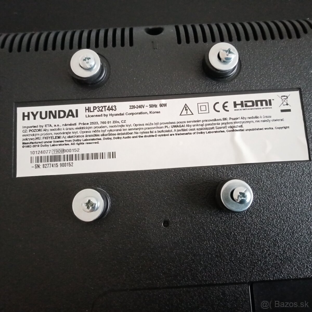 Televízor Hyundai HLP 32T443 - 4