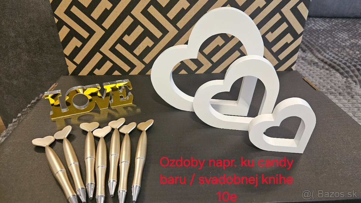 Zvyšné veci zo svadby na predaj - 4