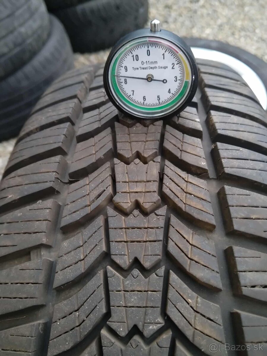 Alu 5 x 100 15" + zimné 195/55 15 SAVA. - 4