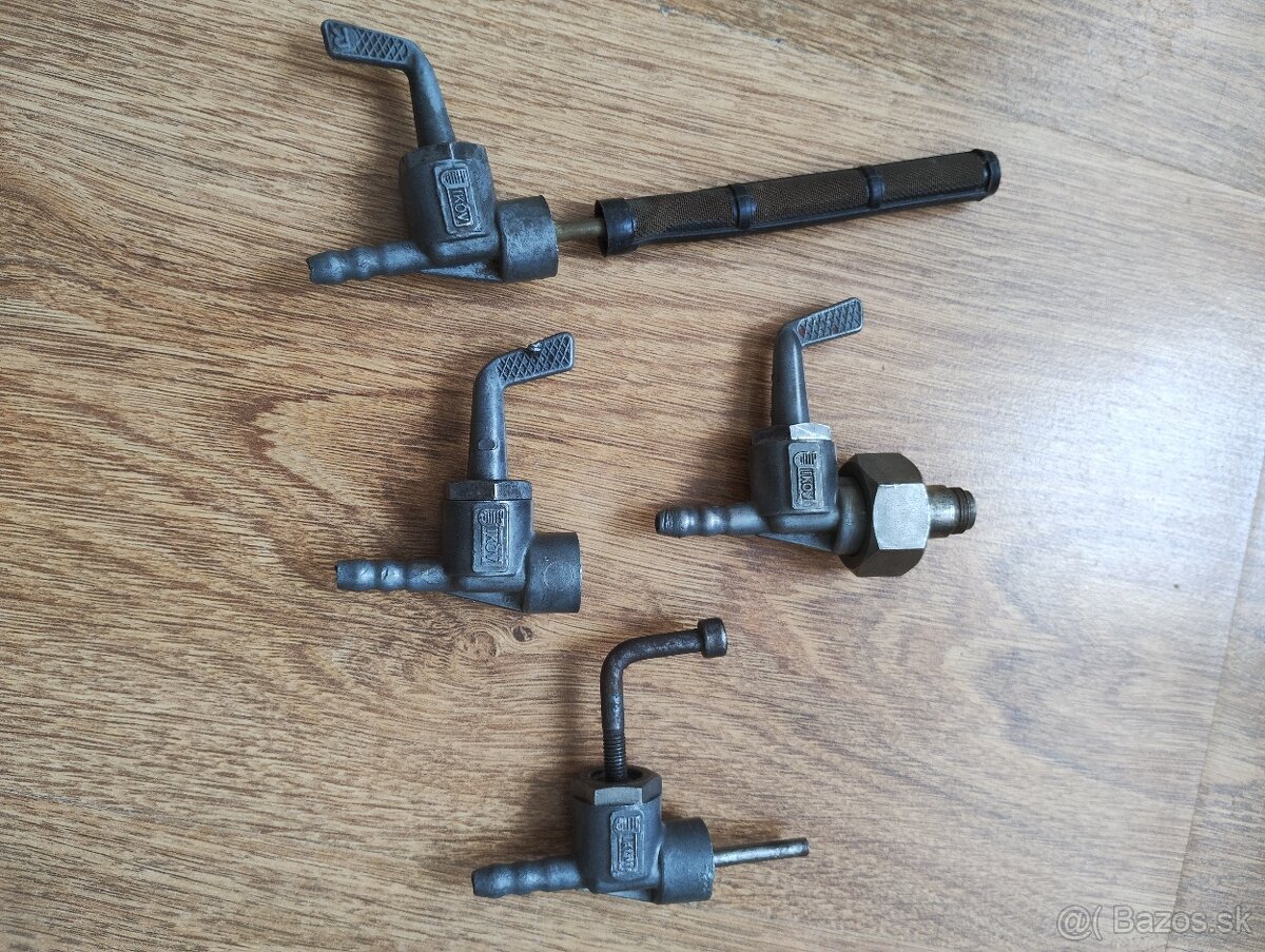 Originálne JAWA ČZ palivové kohútiky - pierok, čz, pionár at - 4