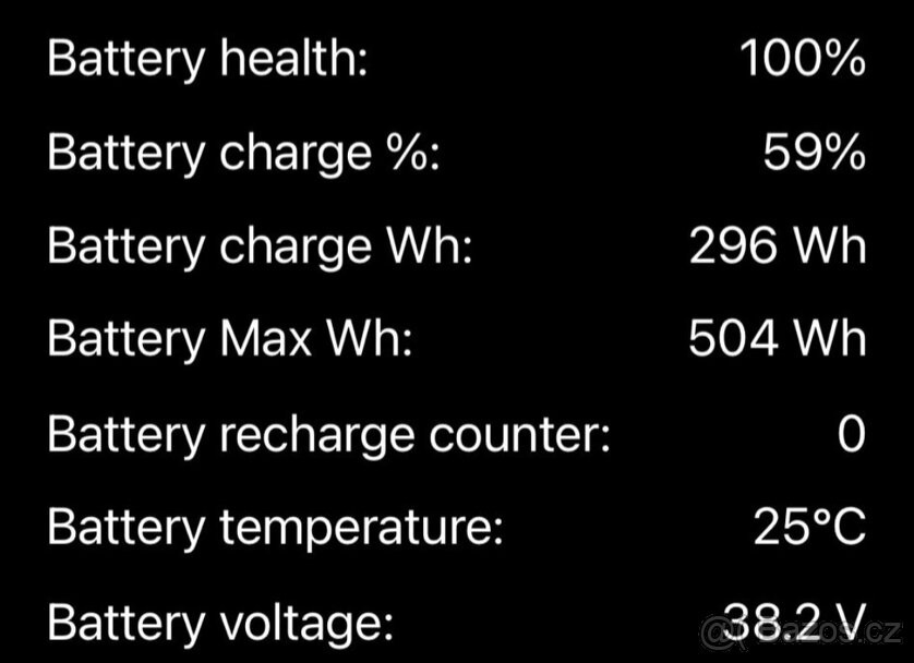 Specialized baterie M1/M2/M3 / 0 cyklů / záruka - 4