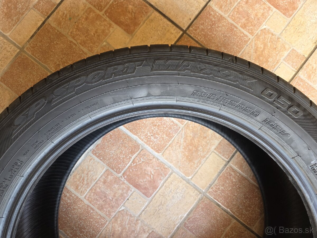 Letné pneumatiky 235/55r20 zn.Dunlop - 4