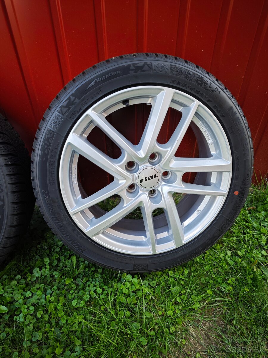 Zimná sada kolies 225/45 R17 5x112 7Jx17 ET49 - 4