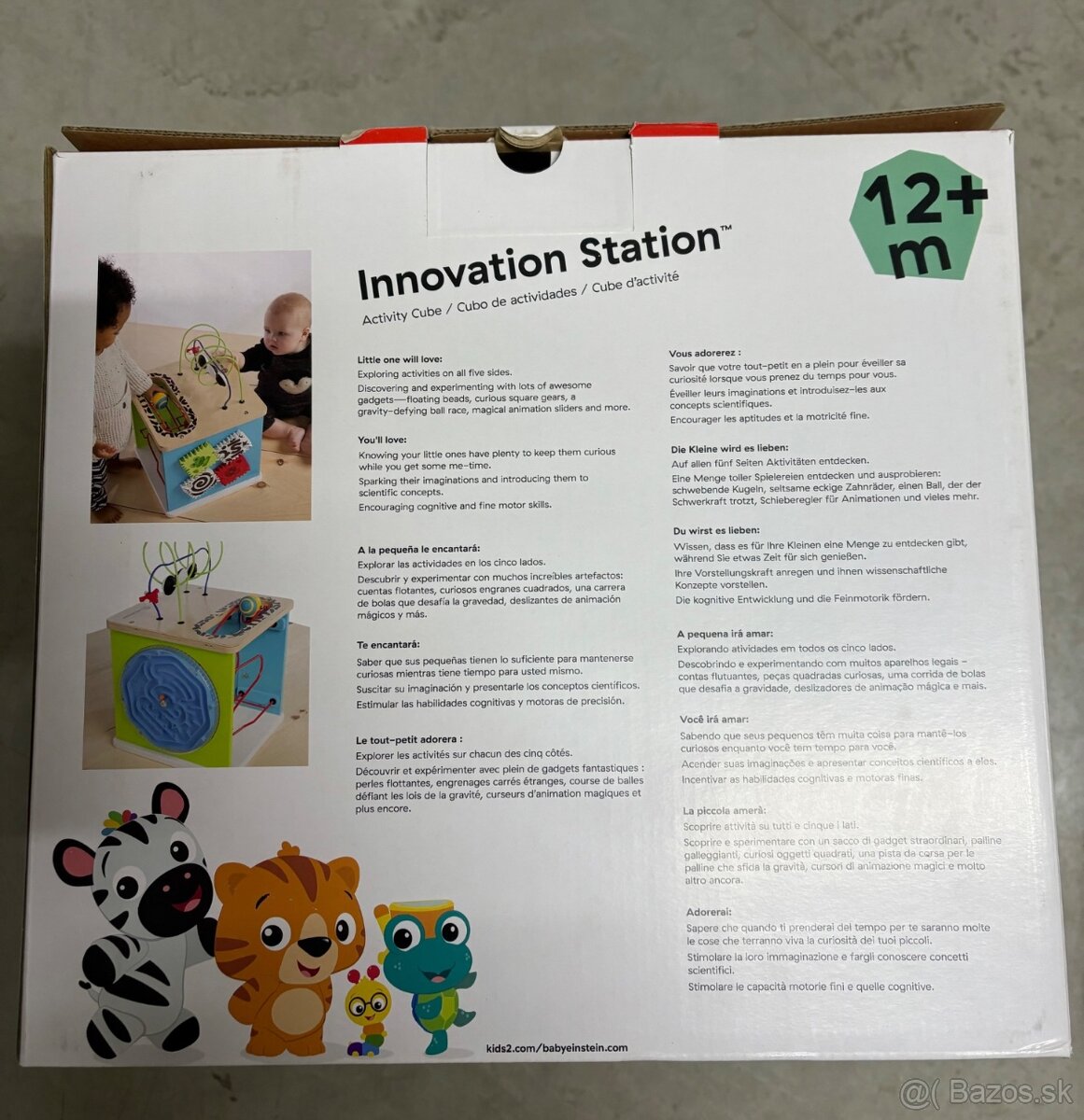 Baby Einstein - detska aktuvity kocka - 4