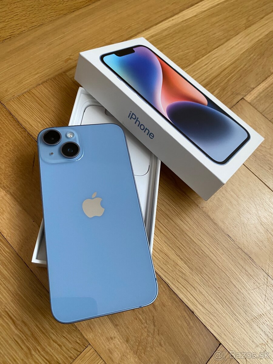 📱iPhone 14,Blue/ Purple 128 GB - 4