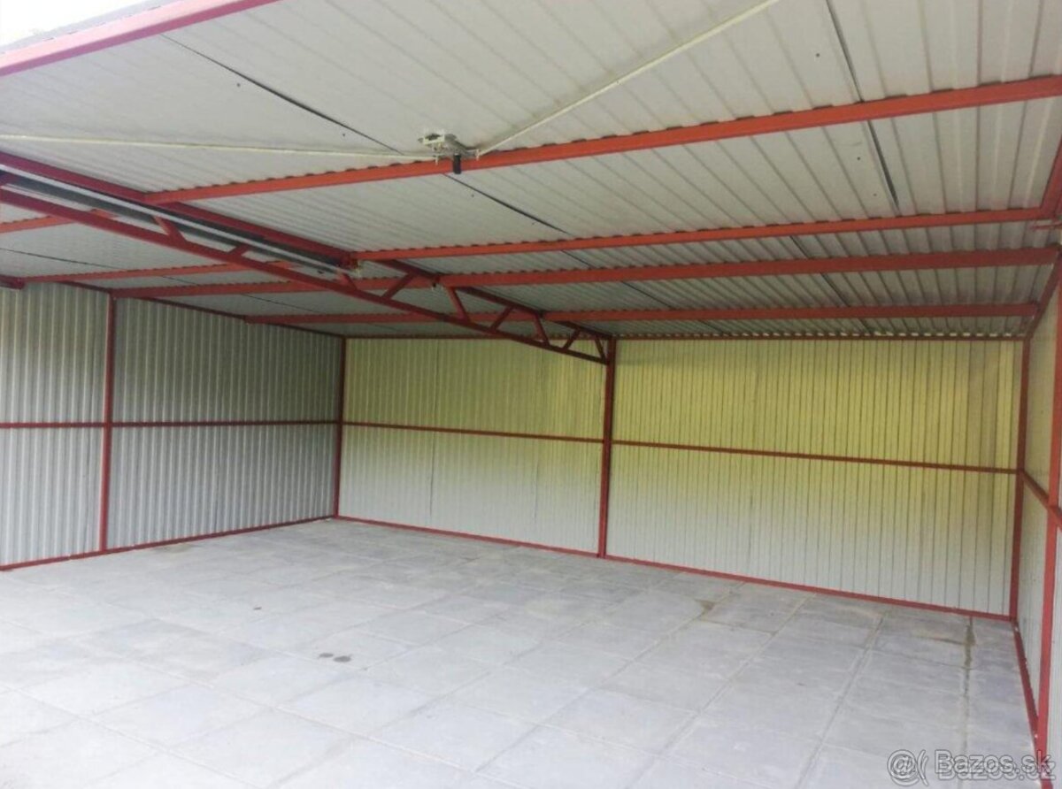 Plechová garáž Superstal 6x5 - 4