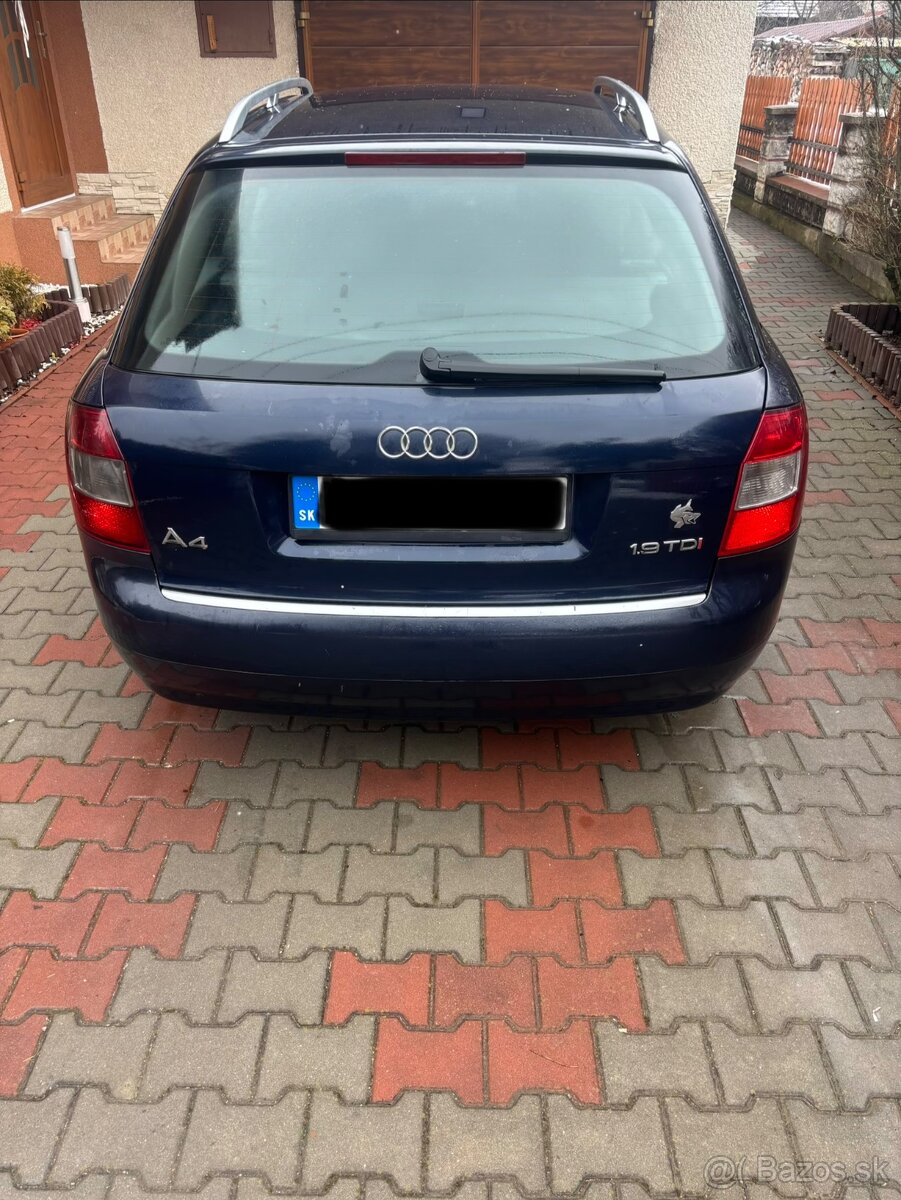 Predám Audi A4 B6 1.9TDi 96kW Avant - 4