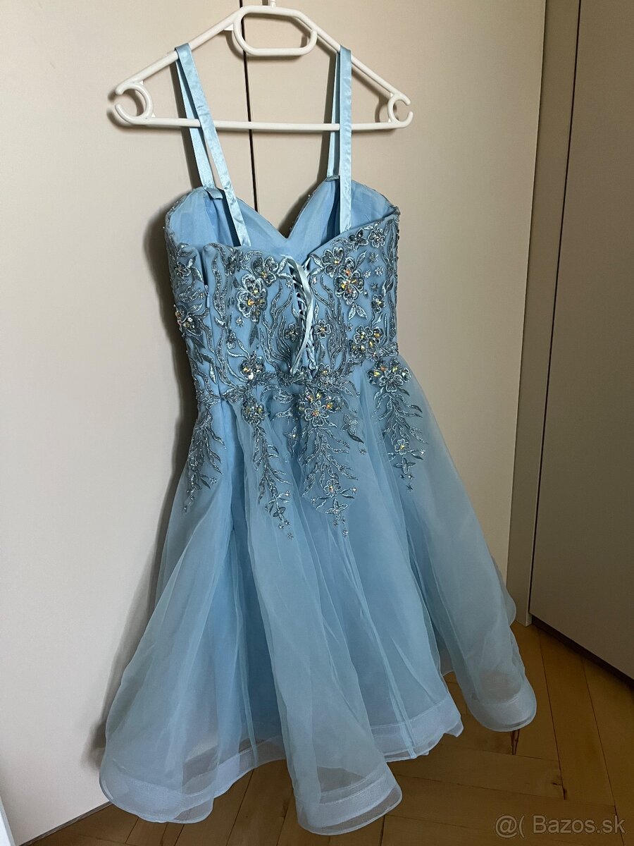 Popolnočné spoločenské šaty - 4