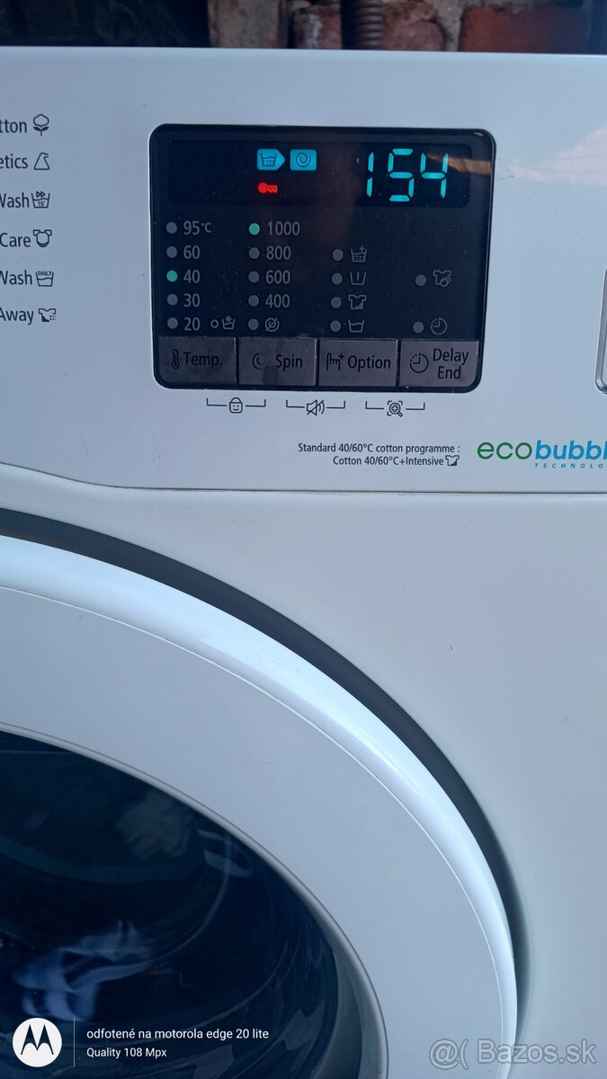 Predám práčku Samsung - 4