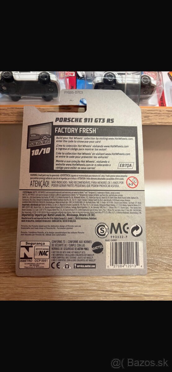 Predám Hot Wheels STH Porsche 911 gt3rs - 4