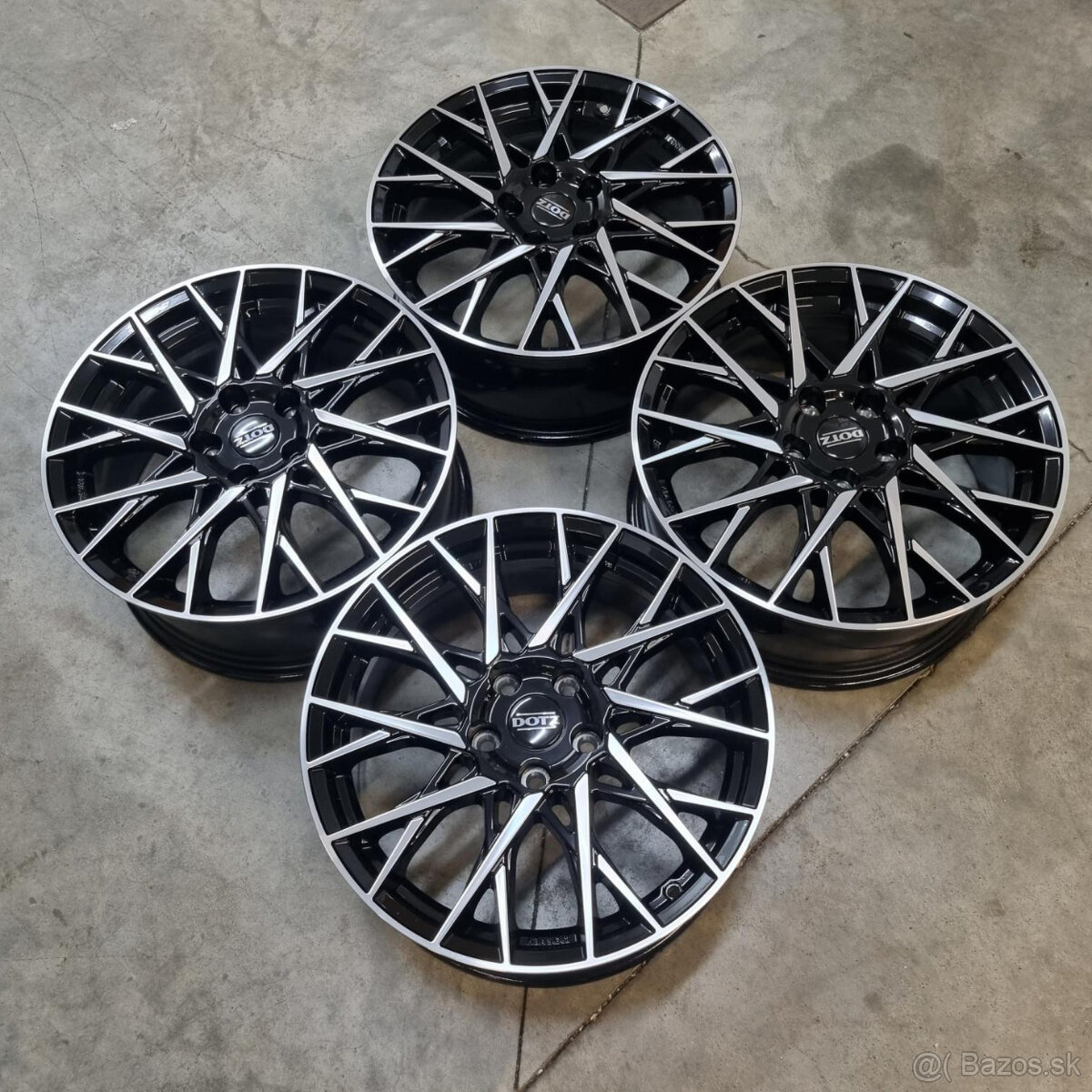 Hliníkové Dotz disky 5x114,3 R18 7,5J ET48 - 4