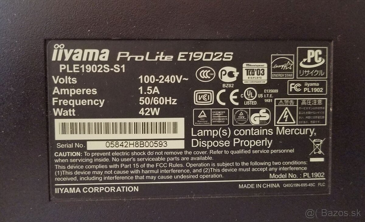 19" LCD monitor IIYAMA - 4