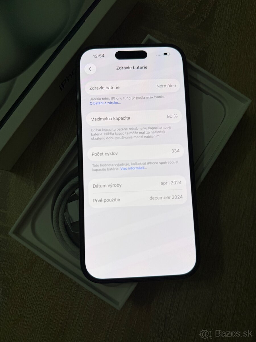 Apple iPhone 15 Black 128GB - 4