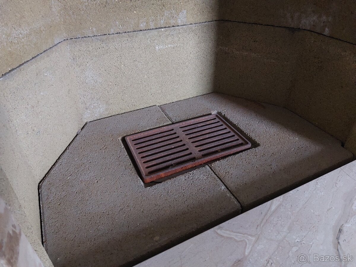 Mramorový rohový krb - 4