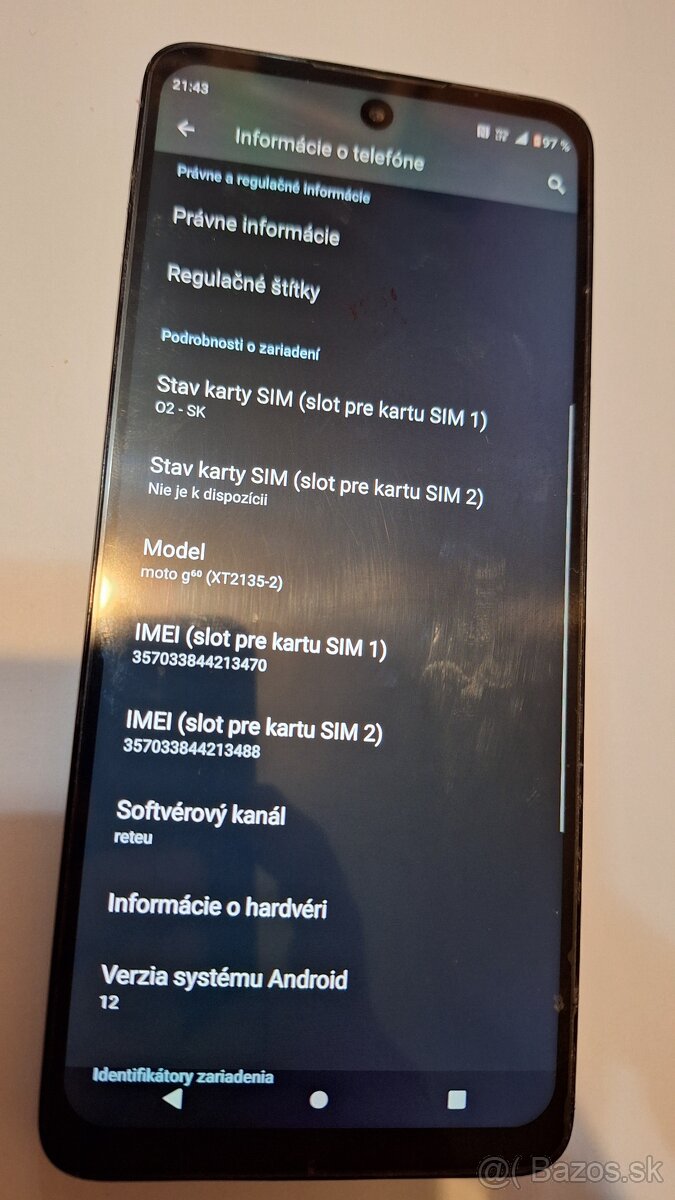 Motorola G60 6/128GB android 12 dual sim - 4