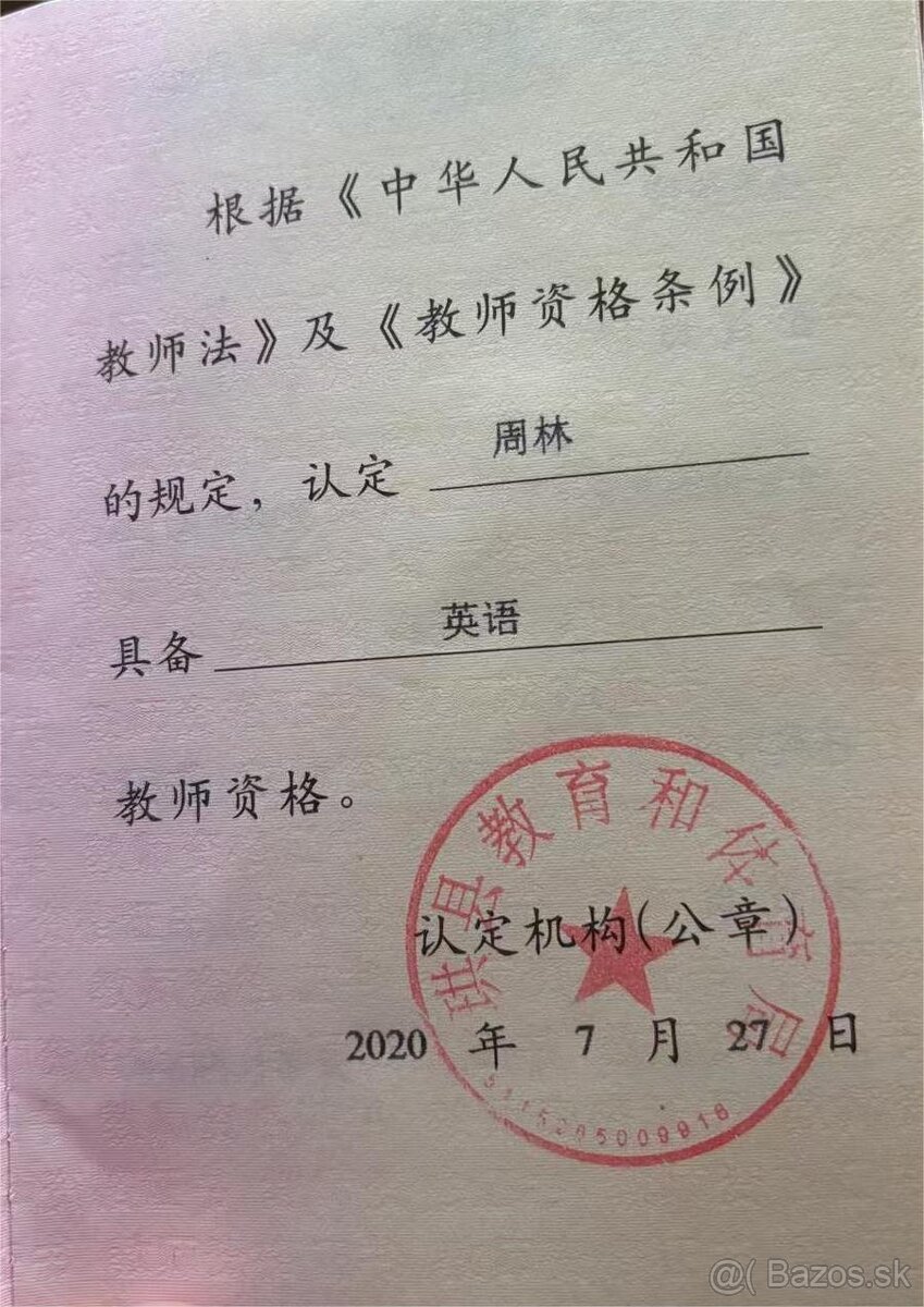 Doučovanie Anglickeho jazyka - 4