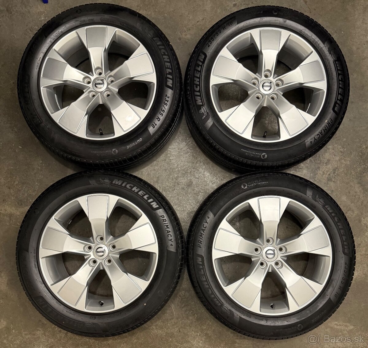 Nepoužitá letná sada 5x108 R18 , 235/55/18 Volvo XC40 - 4