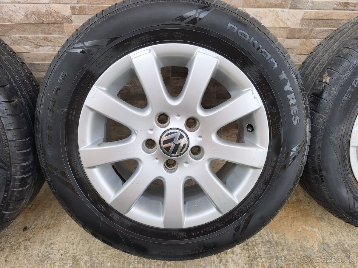 Predám elektróny golf 5 5x112 r15 - 4