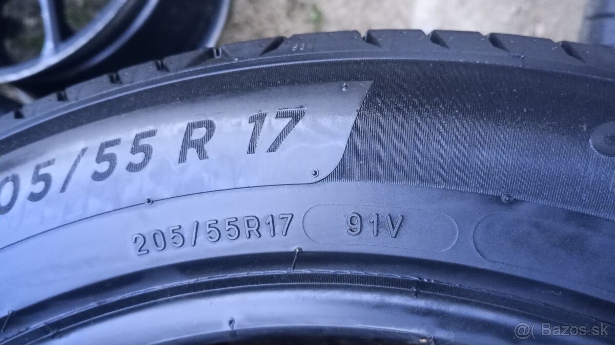 205/55 R17 letné pneumatiky Michelin - 4