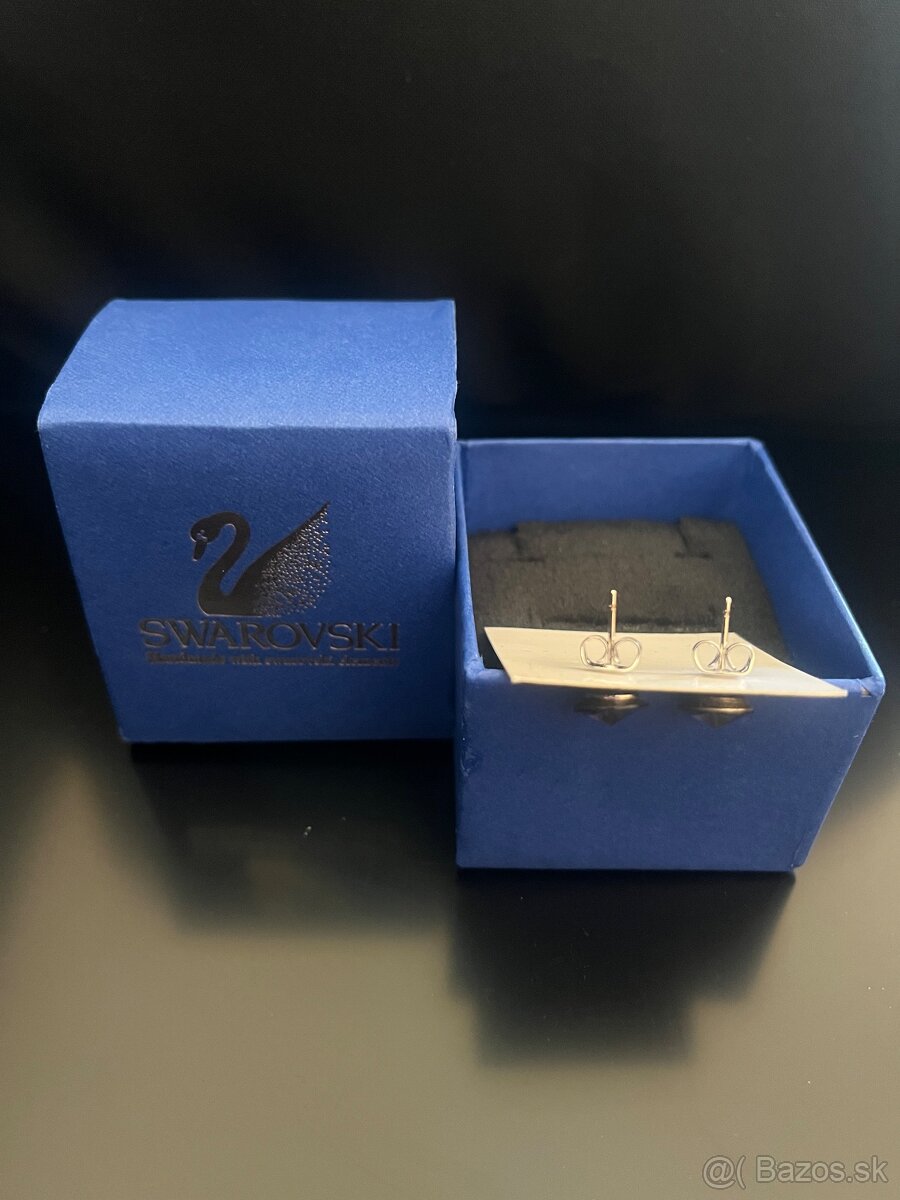 Krištálové náušnice Swarovski - 4