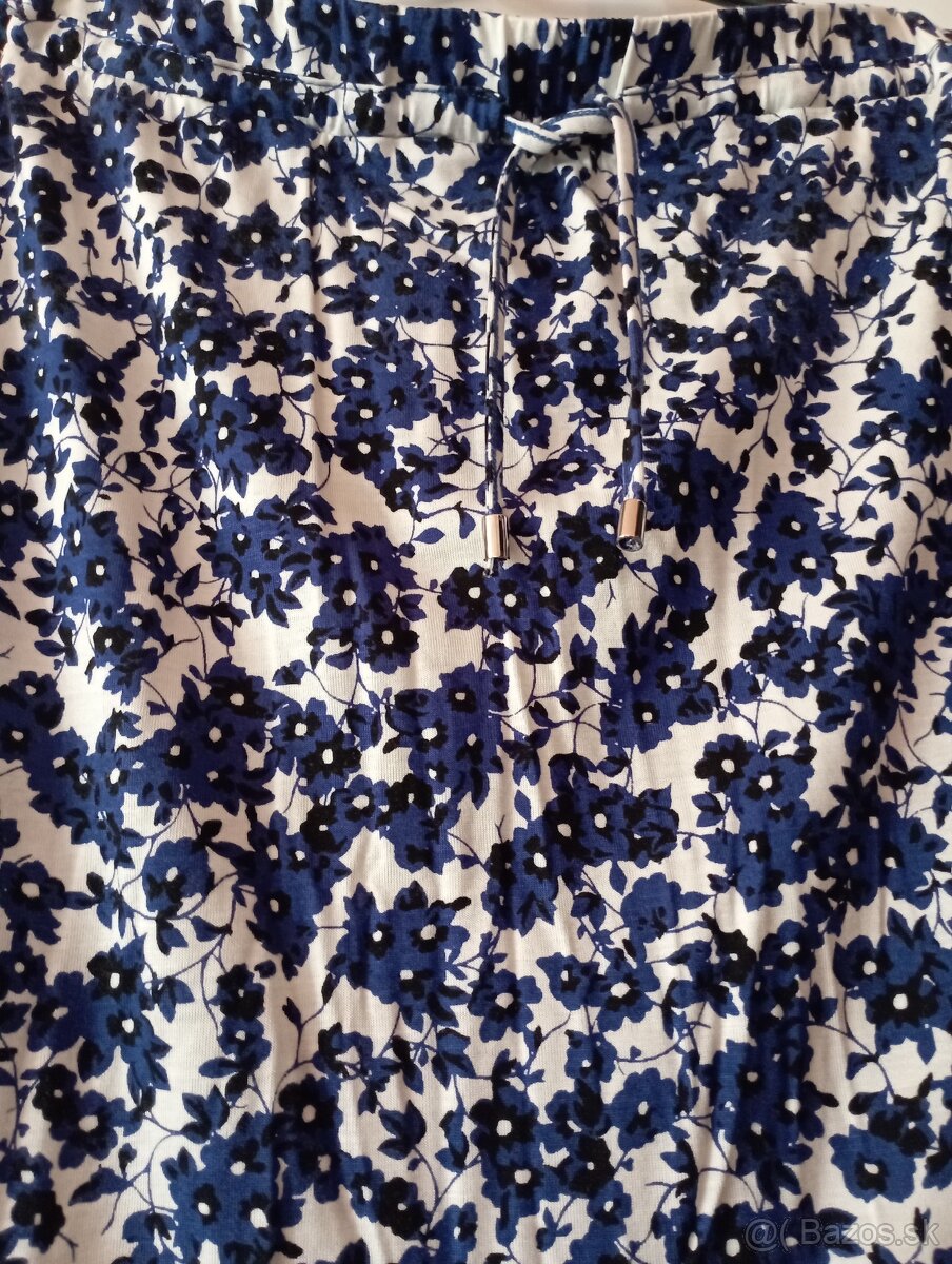 Maxisukňa Esmara biela / modrá - 4