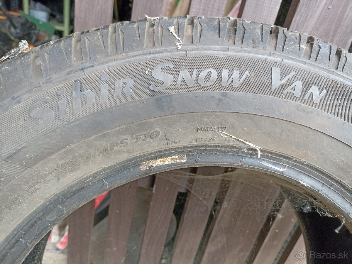 215/65r16C zimné pneu Matador sibir snow van - 4
