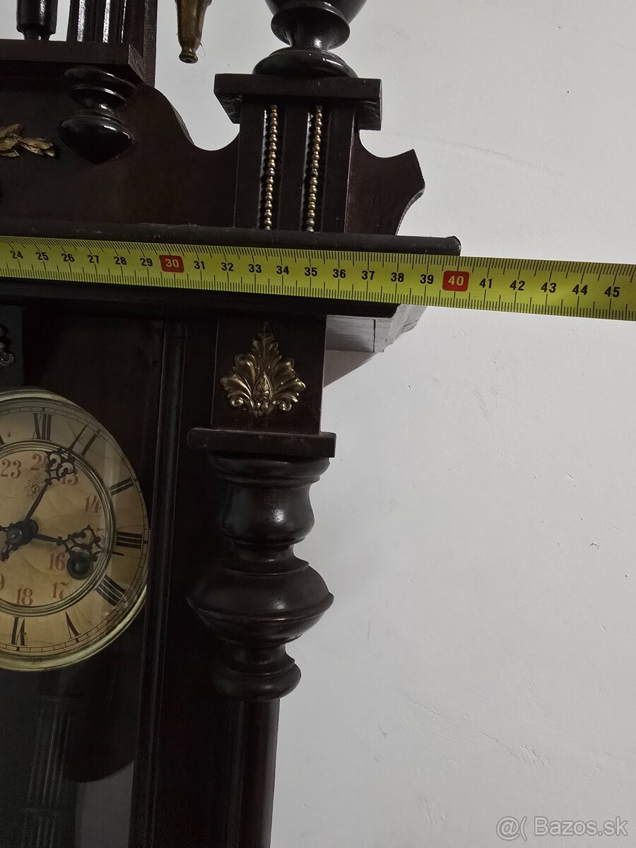 Nástenné drevene hodiny s melódiou 3 kusi - 4