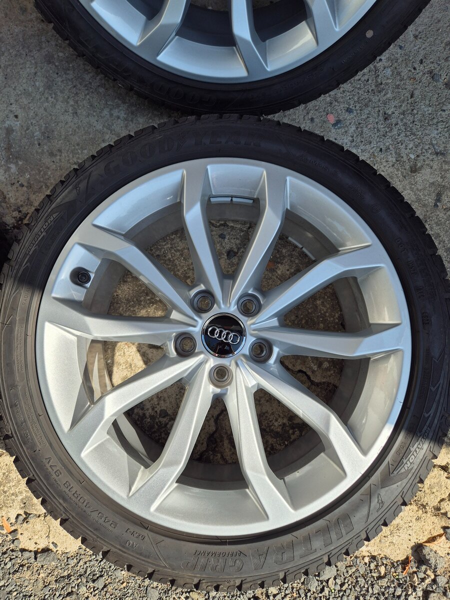 5x112 r18 Originál Audi A4-Sline- zimni pneu 7mm Dot 23 - 4