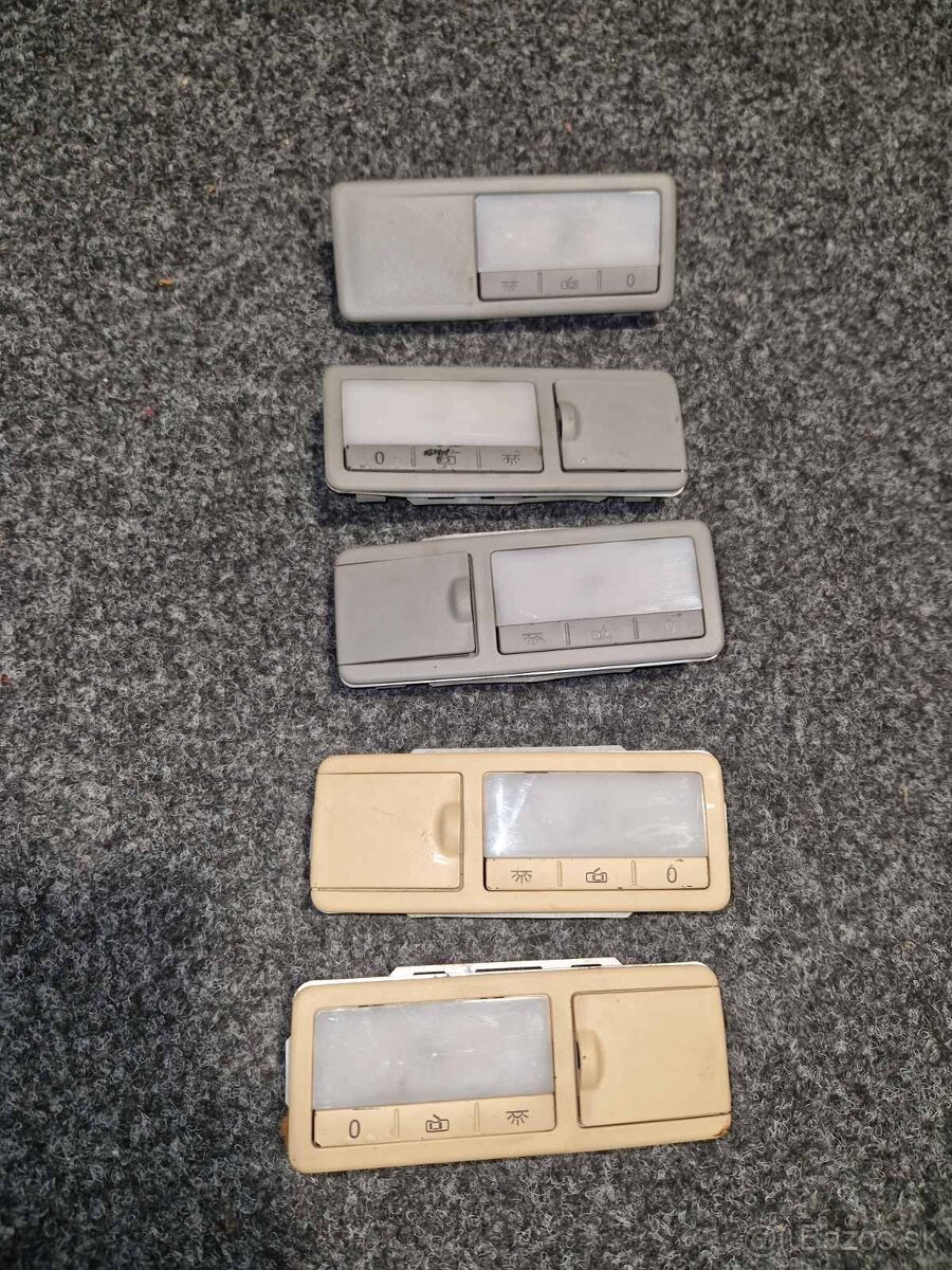 Tlačidlá, kastlík, reproduktory vW Touareg 7l - 4